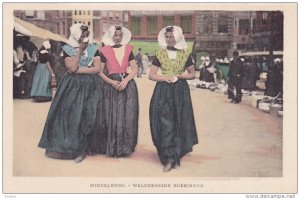 MIDDELBURG, Zeeland, Netherlands, 1900-1910's; Walchersche Boerinnen