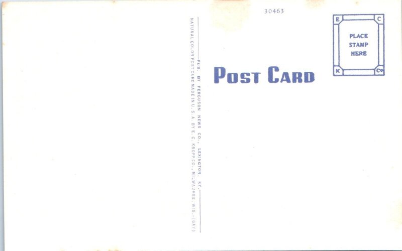 1930s Ashland Home of Henry Clay Lexington KY Postcard