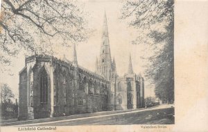 LITCHFIELD HAMPSHIRE ENGLAND~CATHEDRAL~1904 PHOTO POSTCARD