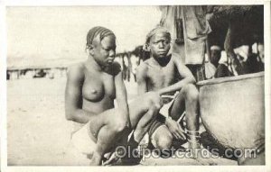 Afrique Occidentale, Malinke African Nude Unused 