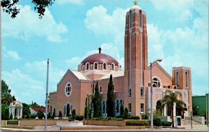 Vtg St Nicholas Greek Orthodox Church Tarpon Springs Florida FL Unused Postcard