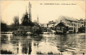 CPA Champagné - La Barrage sur l'Huisne (112531)