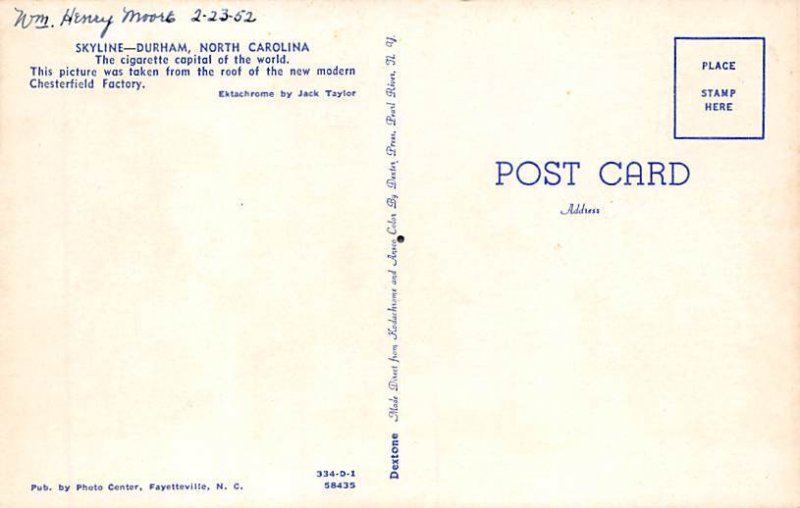 Durham Durham, North Carolina NC