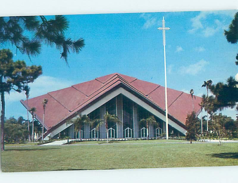 Pre-1980 CHURCH SCENE St. Petersburg Florida FL AD0616