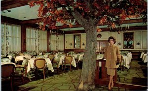 1950s The Drake Oakbrook Hotel Dining Room Oak Brook IL Postcard