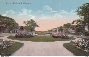 CHICAGO, Illinois, 1900-10s; Drexel Boulevard