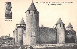 BF6842 chateau feodal la tour du major carcassone france      France