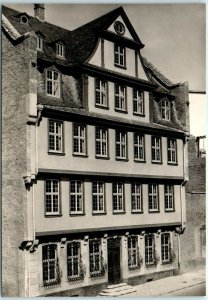 Postcard - Exterior View of Goethe House on the Main River - Frankfurt, Germany
