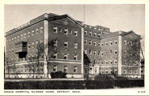 Michigan Detroit Grace Hospital Nurses' Home