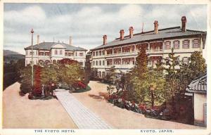 Kyoto Japan Hotel Street View Antique Postcard K72404 