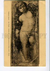 3010625 NUDE Boy Raffaello Sanzio Vintage postcard
