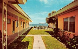 NOKOMIS, FL Florida  HOLLAND SHORES BEACH MOTEL  Sarasota Co ROADSIDE  Postcard