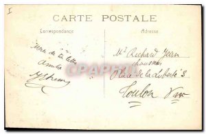 Old Postcard Paris Place de la Concorde Eiffel Tower