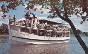 Postcard Connecticut Essex The Boat Tram Valley Railroad 1950s Clifford 23-5418