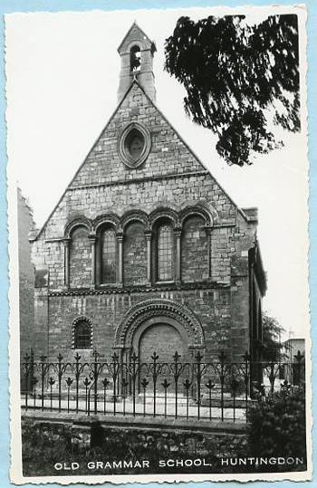 UK - England, Cambridgeshire, Huntingdon, Old Grammar School   *RPPC