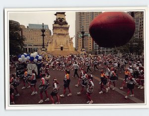 Postcard A Giant Colts Football Indianapolis Indiana USA