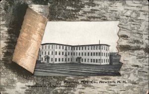 Newport NH Peerless Mfg Co Factory c1905 Postcard