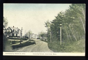 Amesbury, Massachusetts/MA/Mass Postcard, Greenleaf Street