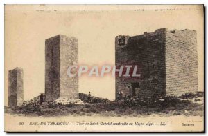 Old Postcard Approx Tarascon Tower of St. Gabriel built in the Middle Ages