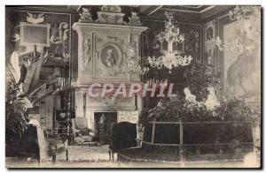 Postcard Old Anet Chateau De Diane de Poitiers The guardroom