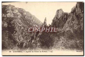 Old Postcard The Needles & # 39Esterel Des Rochers Du Perthuis