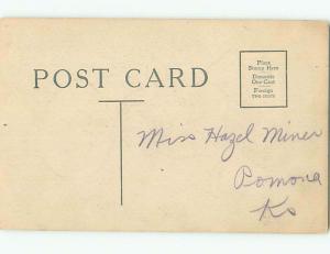 Pre-Linen black americana postcard k8762