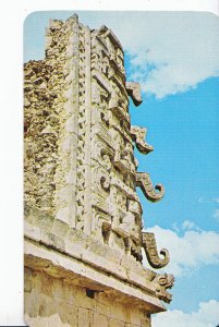 Mexico Postcard - The Nun's Quad - Northern Temple - Uxmal - Yucatan A5893