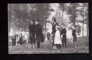 ROY274 - King Edward VII - At a Braemar Gathering - postcard