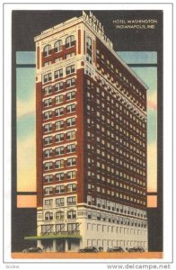 Hotel Washington, Indianapolis, Indiana, 30-40s