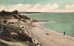 Australia, Victoria, Sandringham Beach, Aerial View