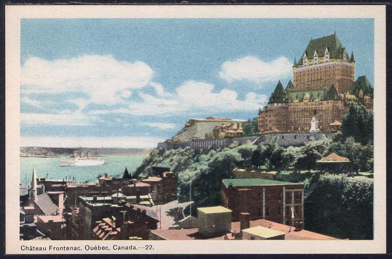 Chateau Frontenac,Quebec,Canada