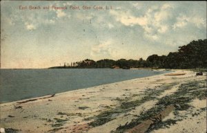 Glen Cove Long Island New York NY Peacock Point c1910 Vintage Postcard