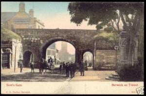 northumberland, BERWICK ON TWEED, Scot's Gate (1905)