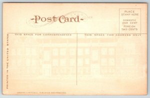 Portland Academy  Portland   Oregon     Postcard   c1915