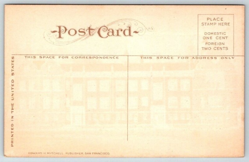 Portland Academy  Portland   Oregon     Postcard   c1915