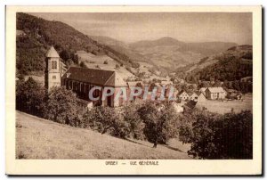 Old Postcard Orbey Vue Generale