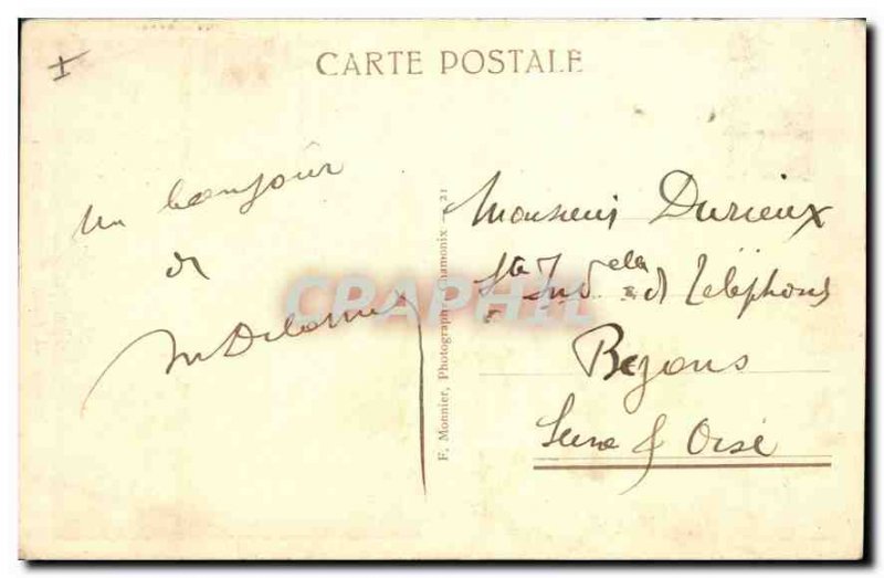 Old Postcard Chamonix Aiguille du Grepon