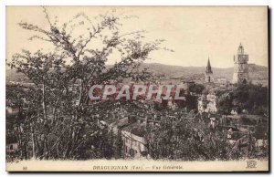 Old Postcard Draguignan Var Vue Generale