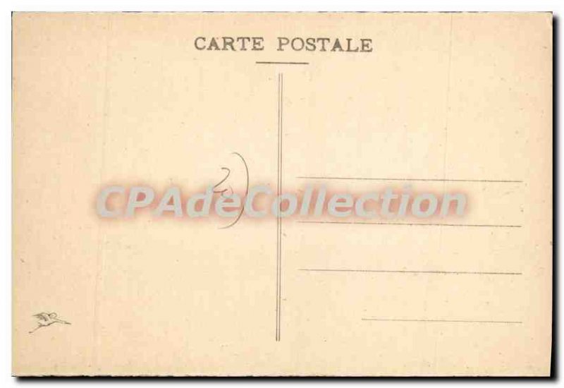 Postcard Old Calvi Vue Prize De La Plage