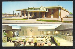 OKLAHOMA CITY OKLAHOMA ROUTE 66 ADAIRS CAFETERIA INTERIOR VINTAGE POSTCARD