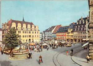 BG10409 naumburg wilhelm pieck platz motorbike car voiture   germany