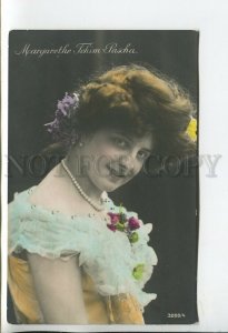 459750 Margarethe Morgan FEHIM-PASCHA Actress Dancer Vintage PHOTO postcard