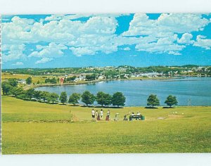 Pre-1980 GOLF COURSE BY HARBOR Lunenburg - Near Lahave & Bridgewater NS F4248