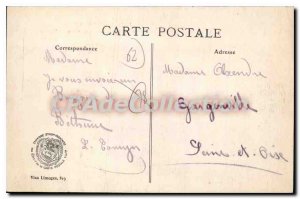 Postcard Old Vermelles Square and the Church