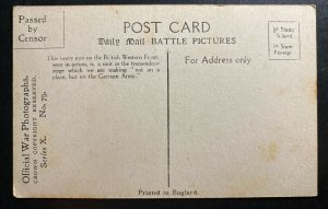Mint England Real Picture Postcard RPPC British Heavy Gun In Action B
