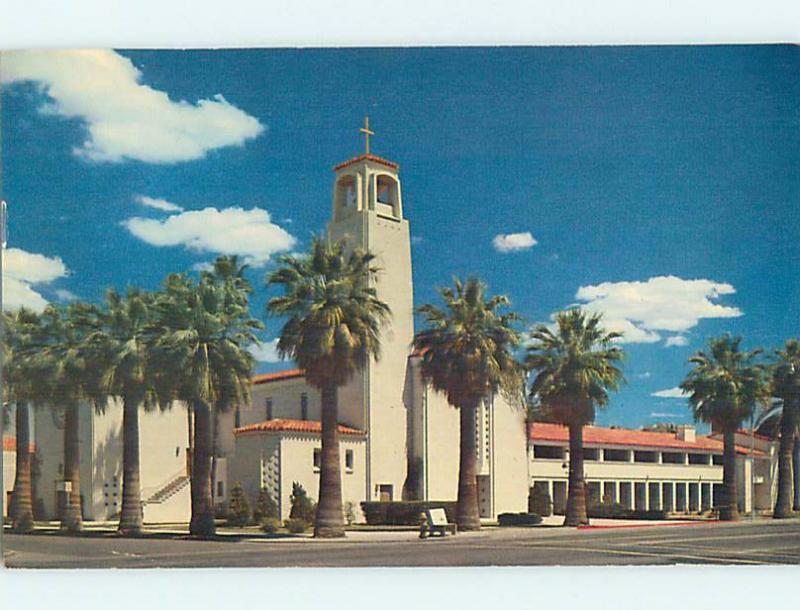 1950's CHURCH SCENE Phoenix Arizona AZ p4338