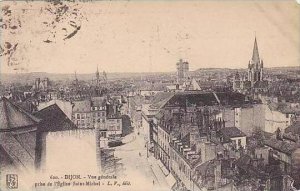 France Dijon Vue generale prise de l'Eglise Saint-Michel