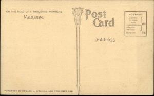 Walla Walla WA Auto Fire Truck Engine Fire Fighters c1910 Postcard