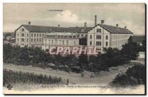 Old Postcard Riom The tobacco factory