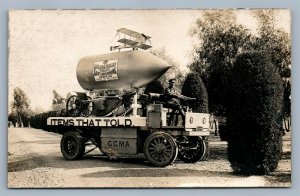 SOUTH AFRICA GOVERNMENT GOLD MINING ADVERTISING ANTIQUE REAL PHOTO POSTCARD RPPC